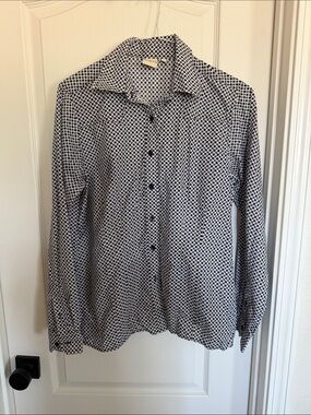 Rockies Women's Geometric Long-Sleeve Button-Down Shirt